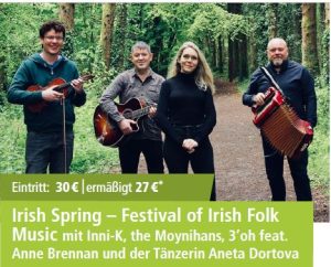 Irish Spring – Festival of Irish Folk @ Gut Varrel